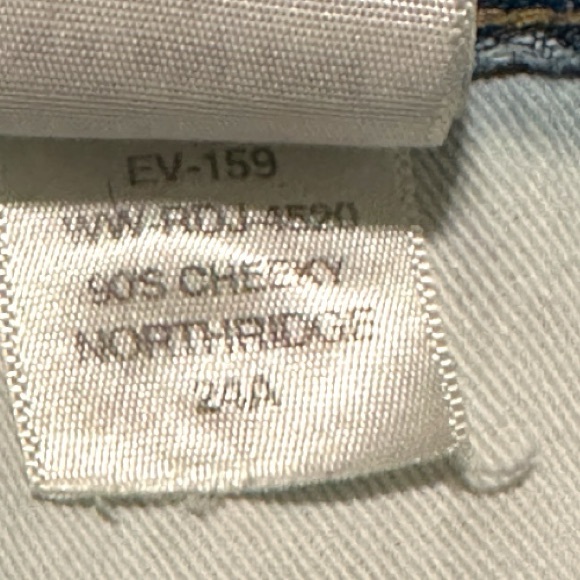 EVERLANE 90s Cheeky Jeans in Northridge Blue. Size 24 Ankle 👖 - Picture 10 of 11